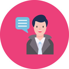 Diplomat icon vector image. Can be used for Diplomacy.