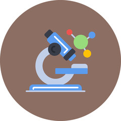 Microscope icon vector image. Can be used for Engineering.