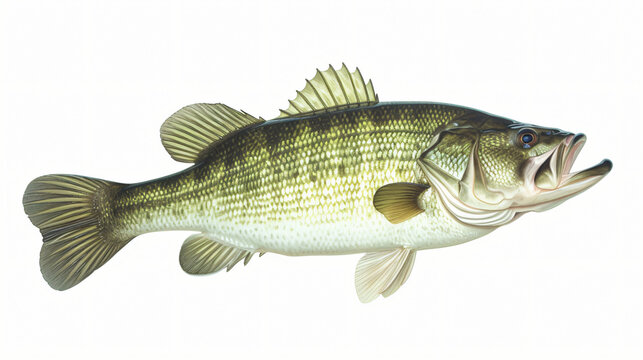 Largemouth bass fish
