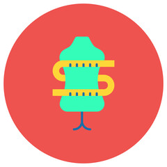Fashion Design icon vector image. Can be used for Sewing.