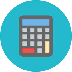 Calculator icon vector image. Can be used for Accounting.