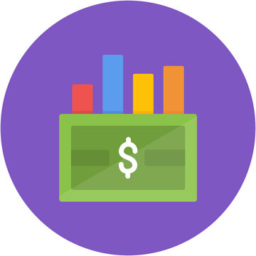 Stock Exchange icon vector image. Can be used for Accounting.