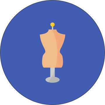 Mannequin icon vector image. Can be used for Fashion.