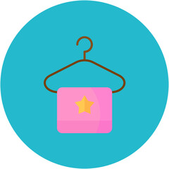 Clothes Hanger icon vector image. Can be used for Fashion.