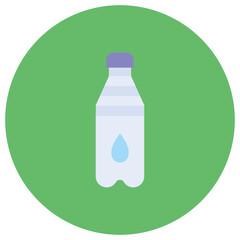 Water Bottle icon vector image. Can be used for Summer.