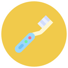Electric Toothbrush icon vector image. Can be used for Dental Care.