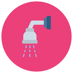 Shower Head icon vector image. Can be used for Homeware.