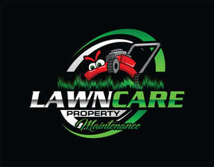 Lawn Care Business Logo Design Template