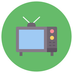 TV icon vector image. Can be used for Family Life.