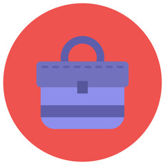 Briefcase icon vector image. Can be used for Education.