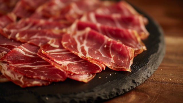 Iberian Indulgence: A Close-up of Jam&oacute;n Ib&eacute;rico