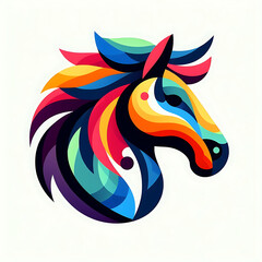 Obraz premium flat vector logo of 