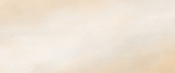 Vector watercolor art background. Old paper. Beige watercolor texture for cards, flyers, poster, banner and invitation. Wall. Brushstrokes and splashes. Painted template for design.