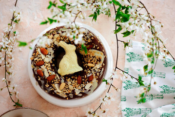 Easter  polish babka.traditional easter pastries.