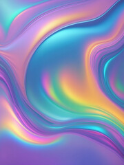 Fototapeta premium Abstract trendy holographic background. Multicolored gradient abstract background.