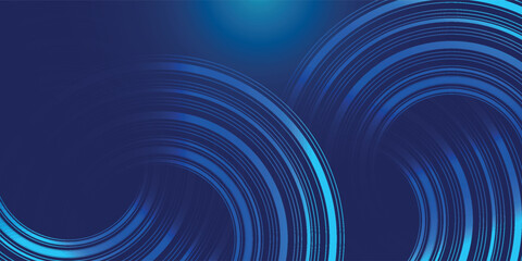 Blue abstract background with geometric lines. Line pattern