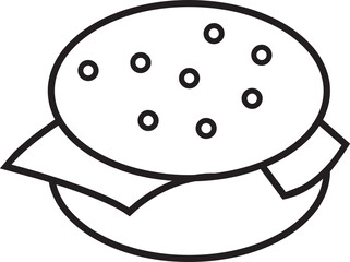 Hamburger Line Icon
