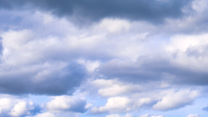 Fototapeta premium Cloudy sky background or design element