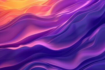 Obraz premium Abstract purple color wavy background