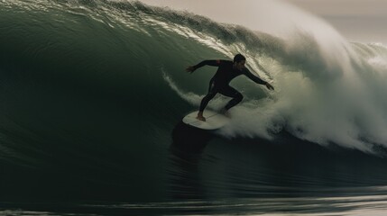 a black man surfing in the sea take by professional photographer a great day in the stoke