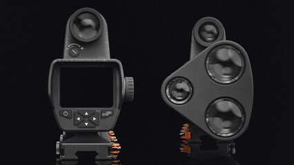 Prototype high-definition thermal weapon sight Delta 4x