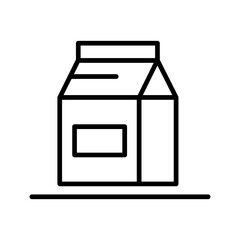 Milk Bottle Vector Icon