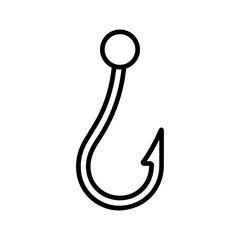 anchor icon on black