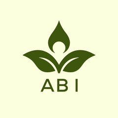ABI Letter logo design template vector. ABI Business abstract connection vector logo. ABI icon circle logotype.  © Nepal