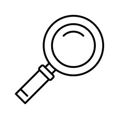 Magnifying Glass Vector Icon