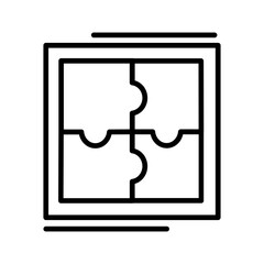 Puzzle Vector Icon