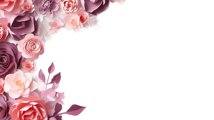 Women's Day isolated on transparent background, Generative ai.