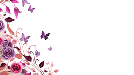 Women's Day isolated on transparent background, Generative ai.