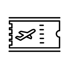 Plane Tickets Vector Icon