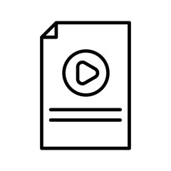 Audio File Vector Icon