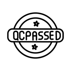 QC Passed Vector Icon