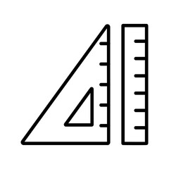 Set Square Vector Icon