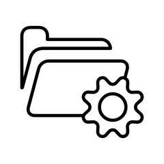 Preferences Folder Vector Icon