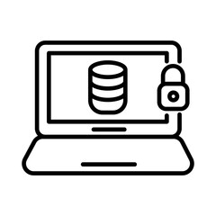 Data Security Vector Icon