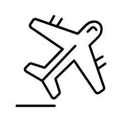 Airplane Vector Icon