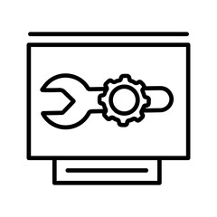 Maintenance Vector Icon