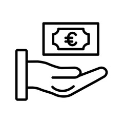 Euro Currency Vector Icon