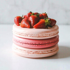 strawberry and cream,cake, dessert, food, sweet, strawberry, cream, delicious, 