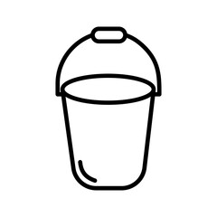 Bucket Vector Icon