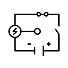 Electrical Circuit Vector icon