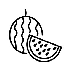 Watermelon Vector Icon