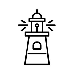 Lighthouse Vector Icon