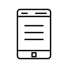 Cell Phone Vector Icon