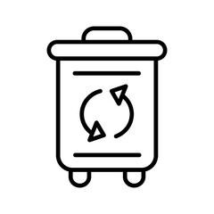 Recycle Bin Vector Icon