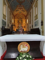 altar in church