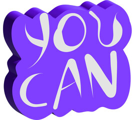 3D You Can phrase
